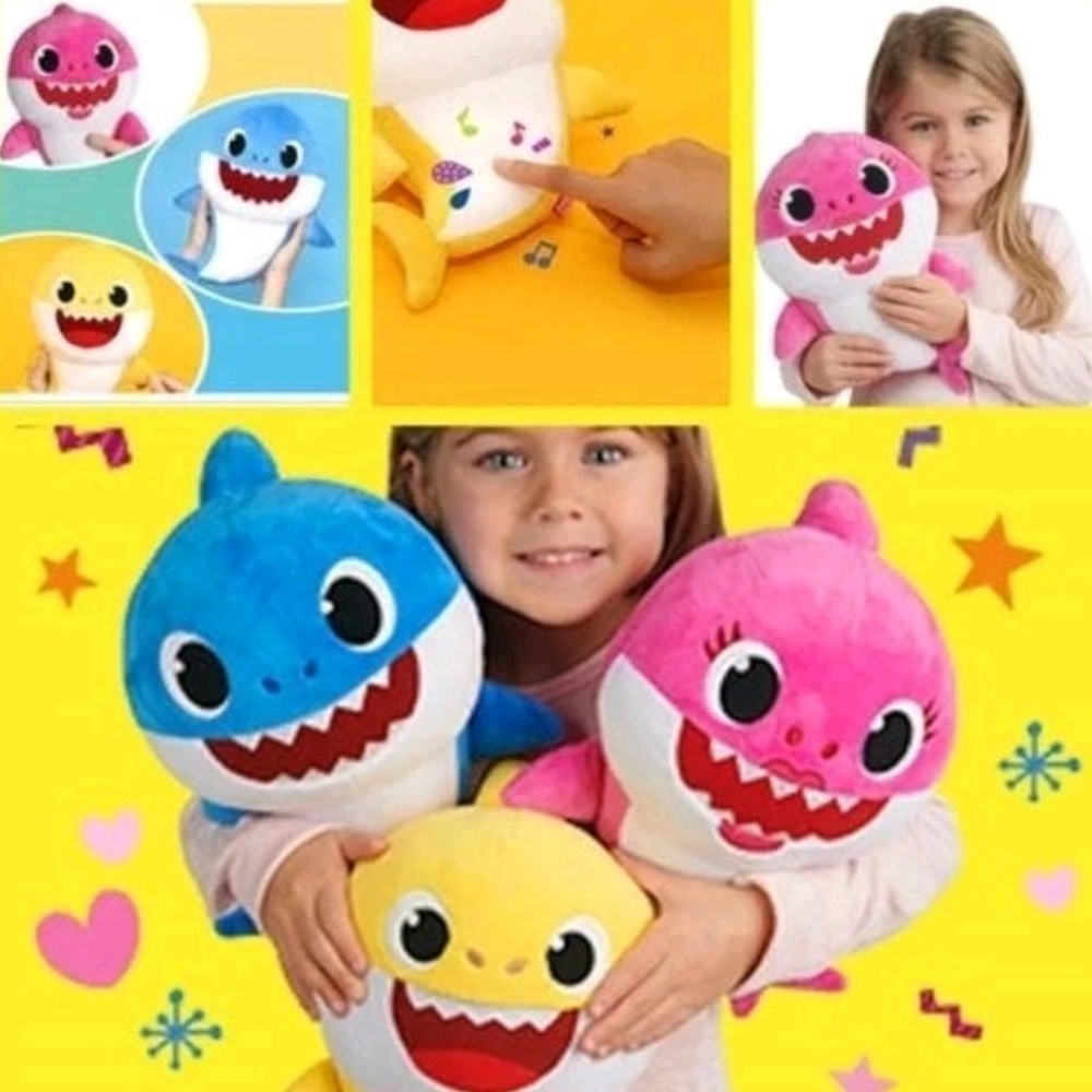 Baby shark musical plush BLUE only